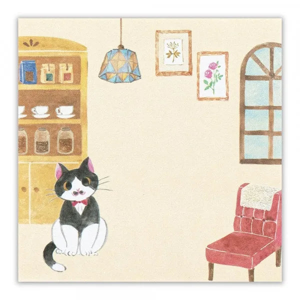 Nekorobi Sticky Notes: Shiba-Saburo the Cafe Master