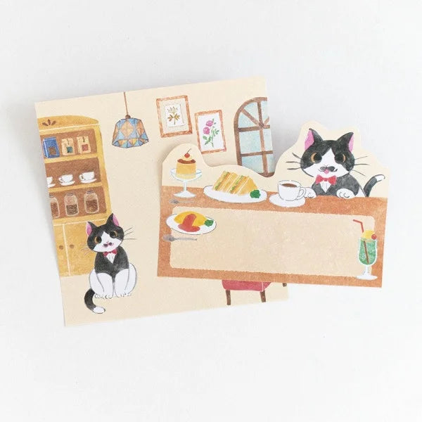 Nekorobi Sticky Notes: Shiba-Saburo the Cafe Master