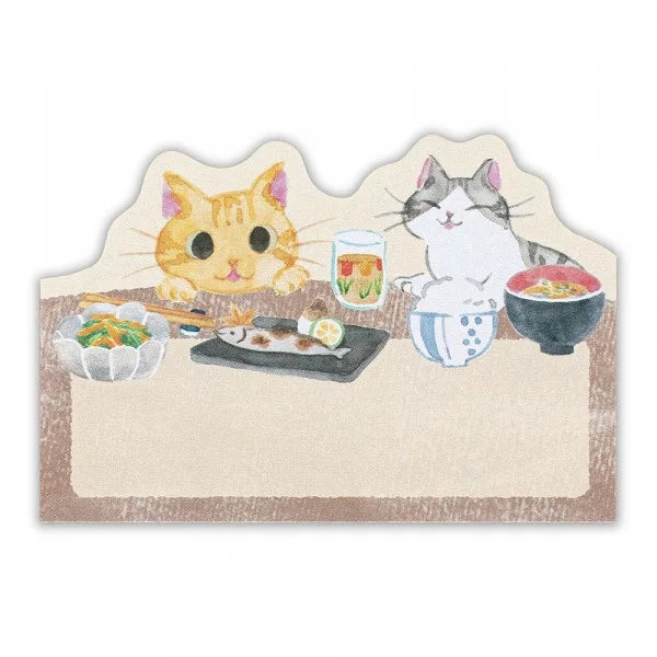 Nekorobi Sticky Notes: Chibi and Miiko Grandma's Cats