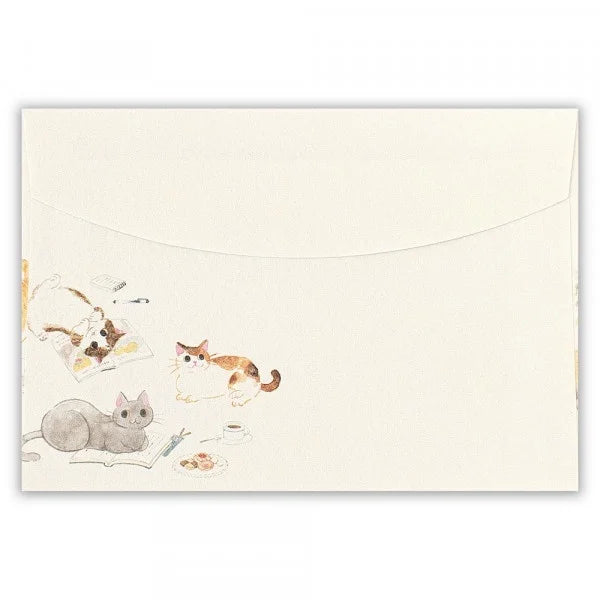 Nekorobi Letter Envelope: ねこあるある (neko-aruaru) Kamatte