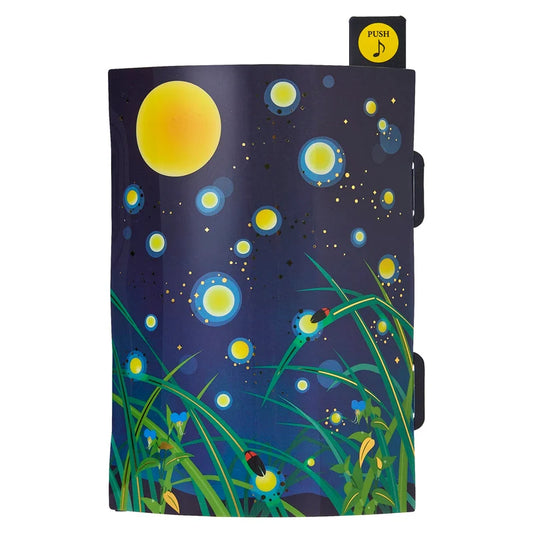 Sanrio Greeting Card: Firefly and the Moon (with lights and sound)