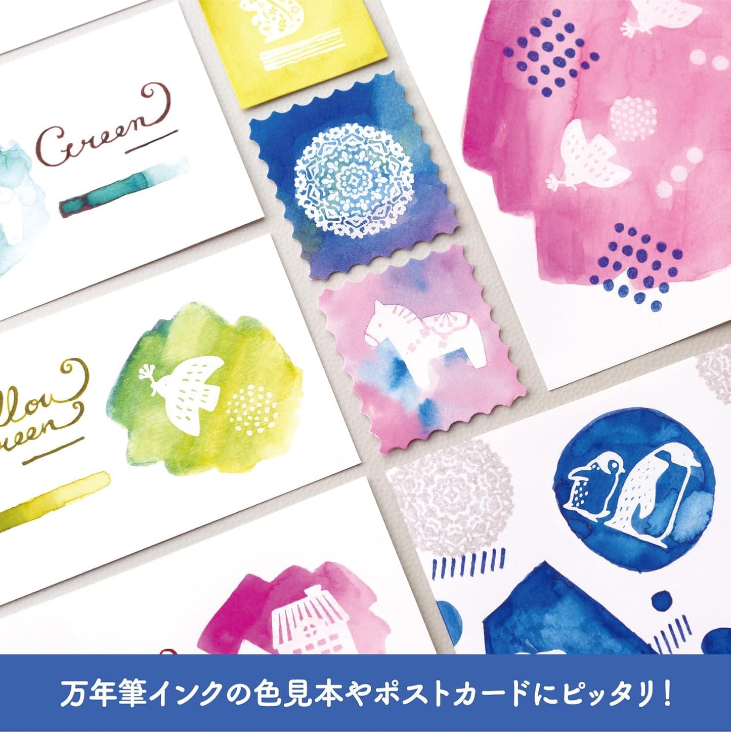 UKIDEL Shachihata Stamp Pad (includes refill ink and special cleaner)