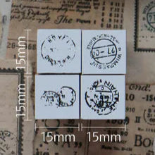 LCN rubber stamp set: Mini Postage Marks