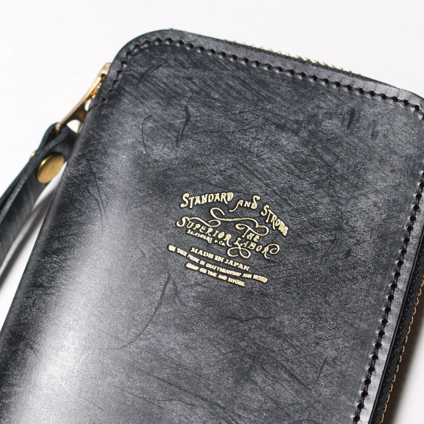 PRE-ORDER: Bridle leather zip pen case