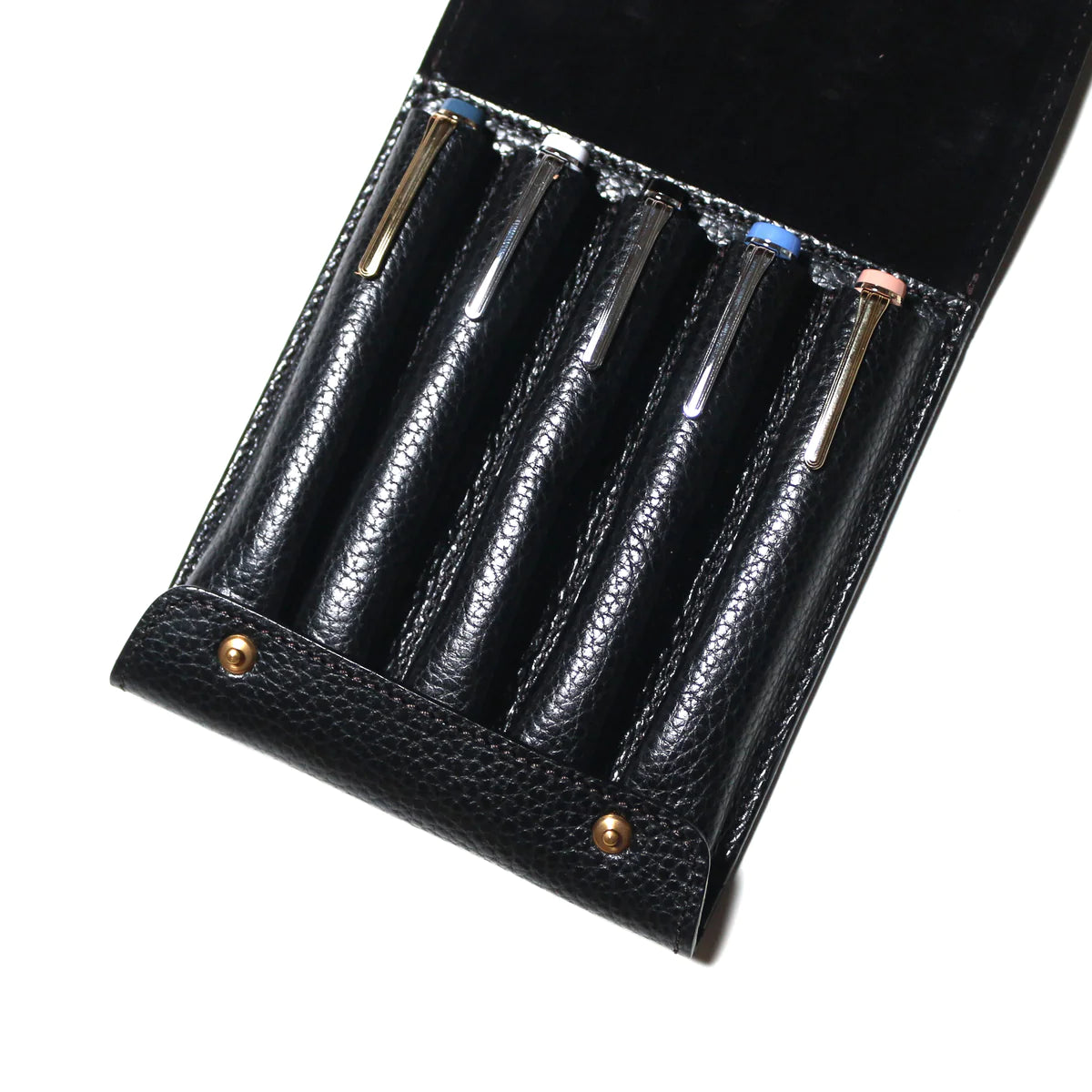 Toscana Leather Fountain Pen Case (5 pens)