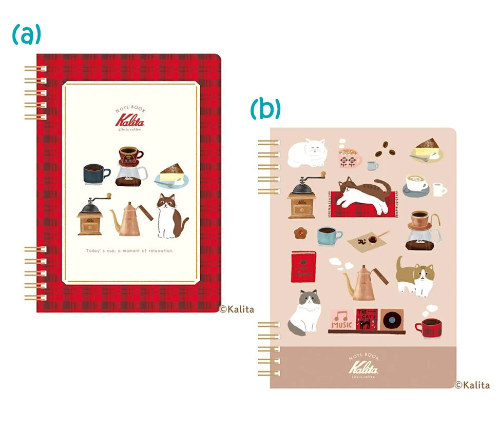 Furukawa Paper: Ring Notebook (B6) - Kalita: Life is Coffee Series
