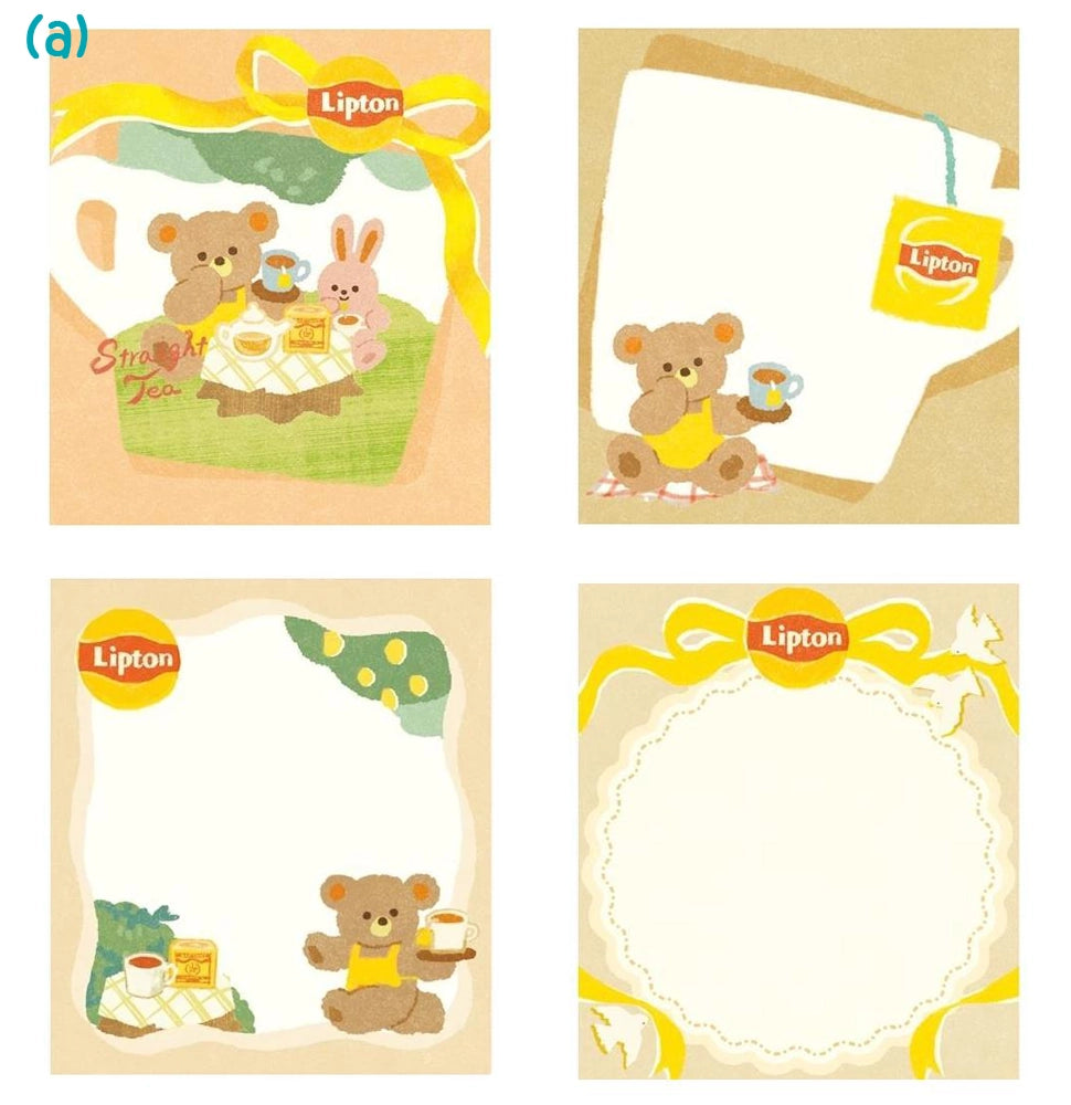 Furukawa Paper: Memo Pad - Lipton Tea Series