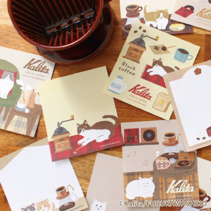 Furukawa Paper: Memo Pad - Kalita: Life is Coffee Series