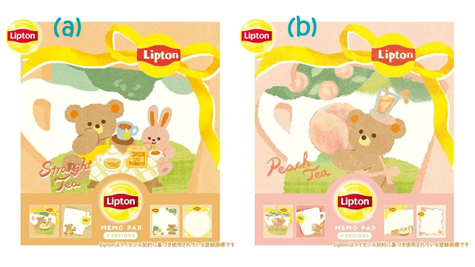 Furukawa Paper: Memo Pad - Lipton Tea Series