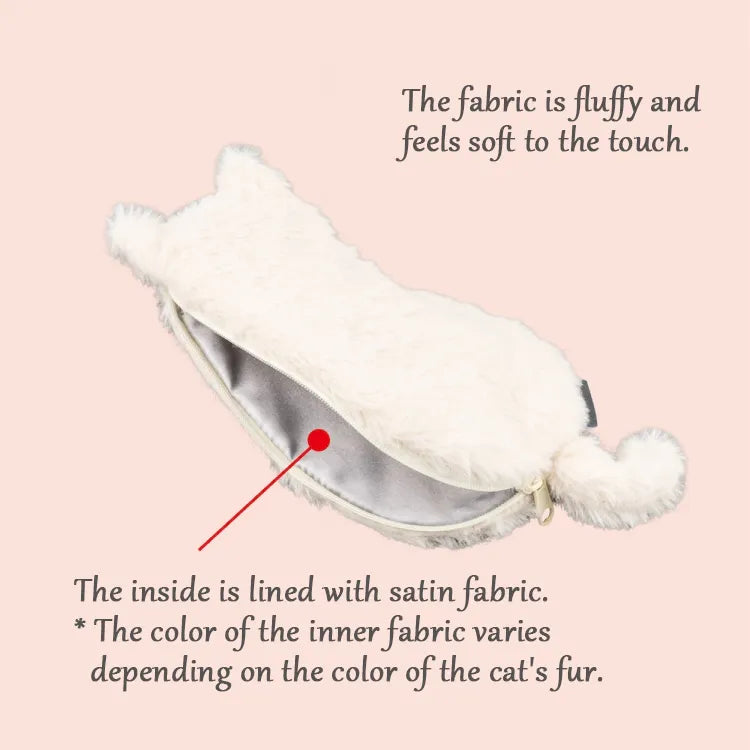 ねこのせ (Neko-no-se): Cat Pouch - Small size