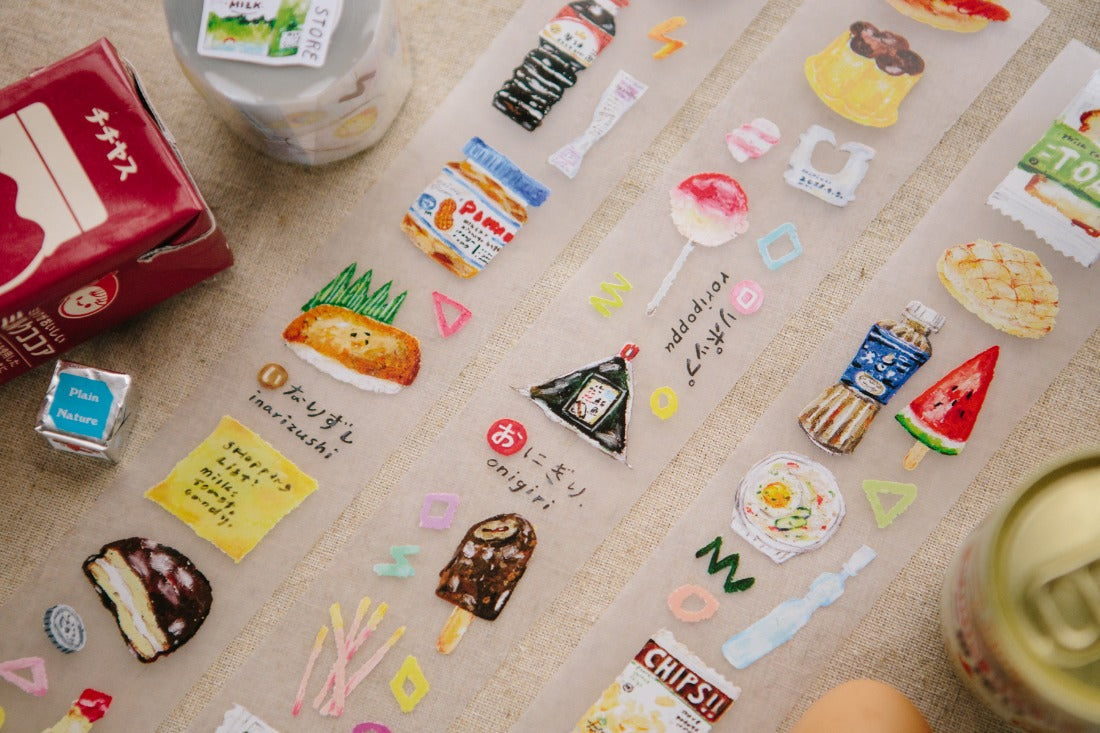 OURS masking tape: Convenience Store PET tape