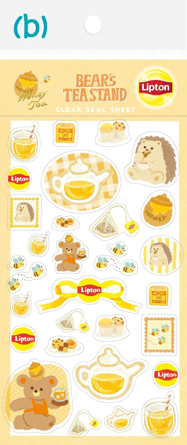Furukawa Paper: PET Stickers Sheet- Lipton Tea Series