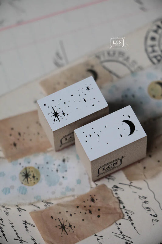 LCN rubber stamp set: In the sky