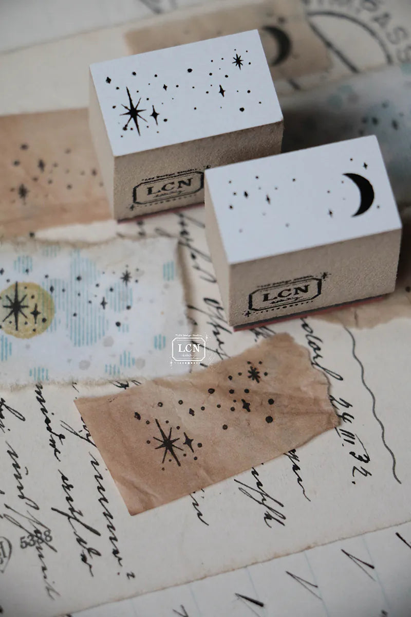 LCN rubber stamp set: In the sky