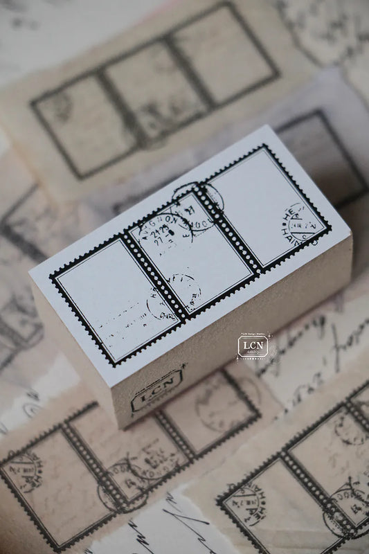 LCN rubber stamp: Postage stamp S