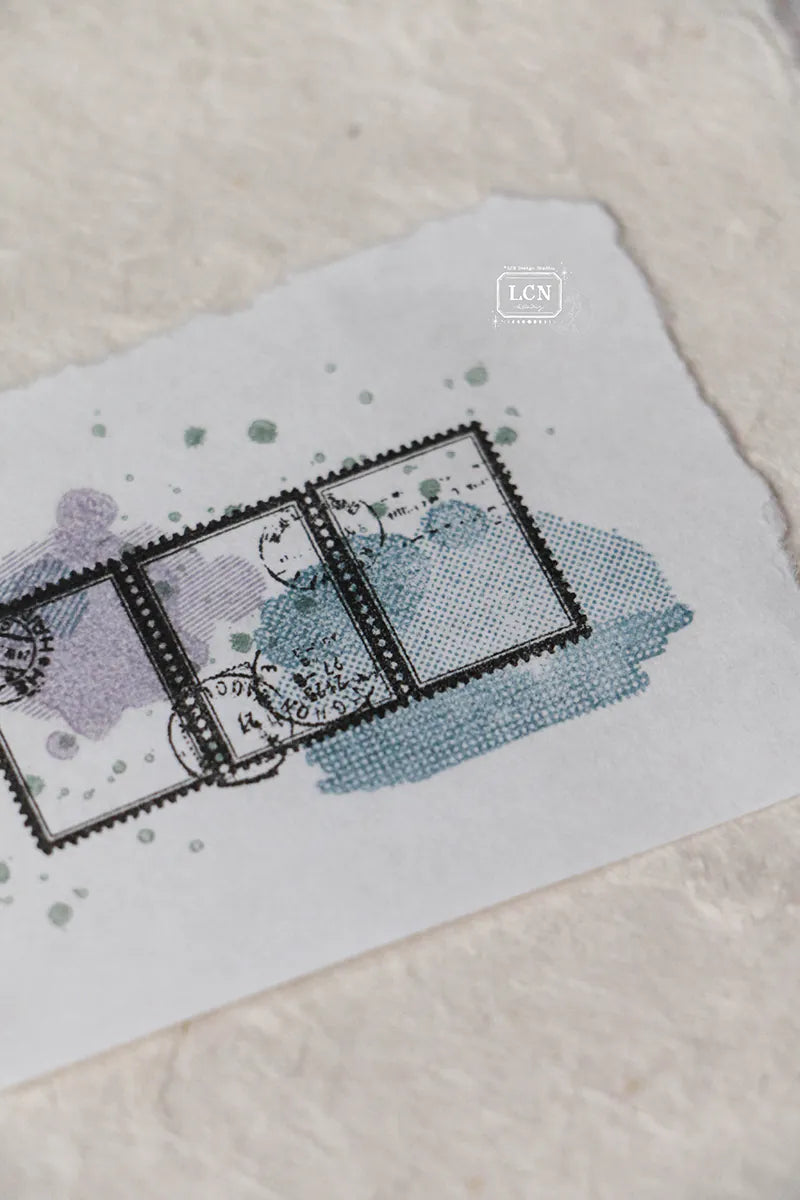 LCN rubber stamp: Postage stamp S