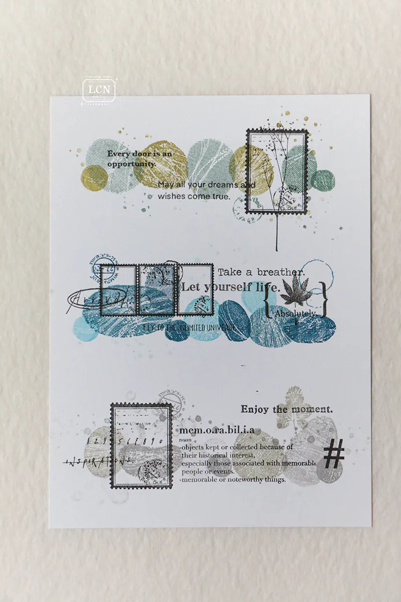 LCN clear stamps: Cobblestones