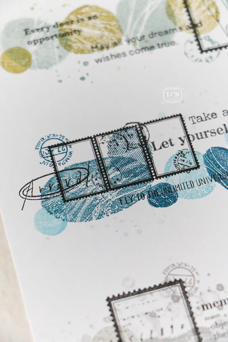 LCN clear stamps: Cobblestones