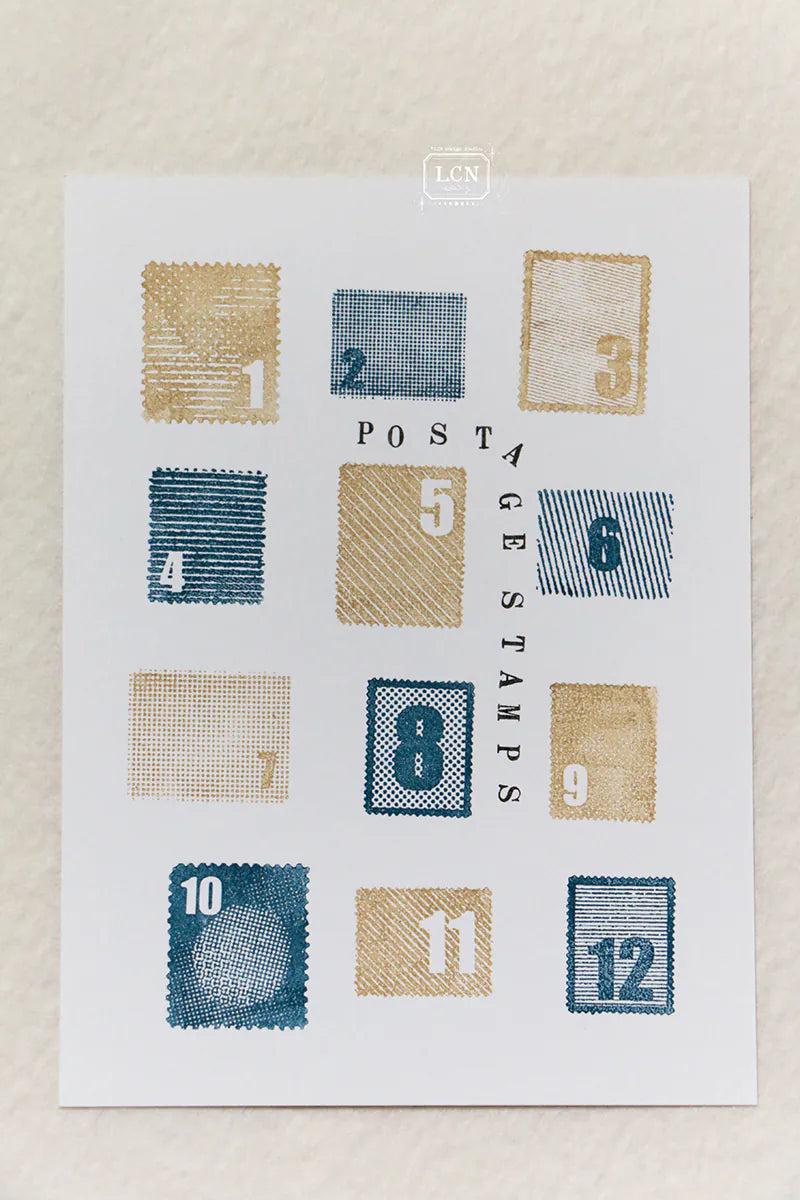 LCN clear stamps: Postage stamps