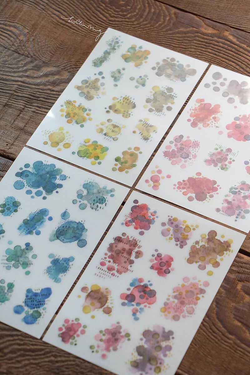 LCN print-on stickers: Color Lumps vol. 2