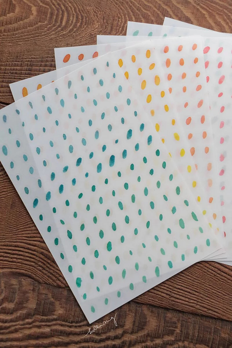 LCN print-on stickers: Dots