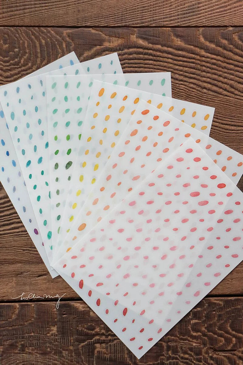 LCN print-on stickers: Dots