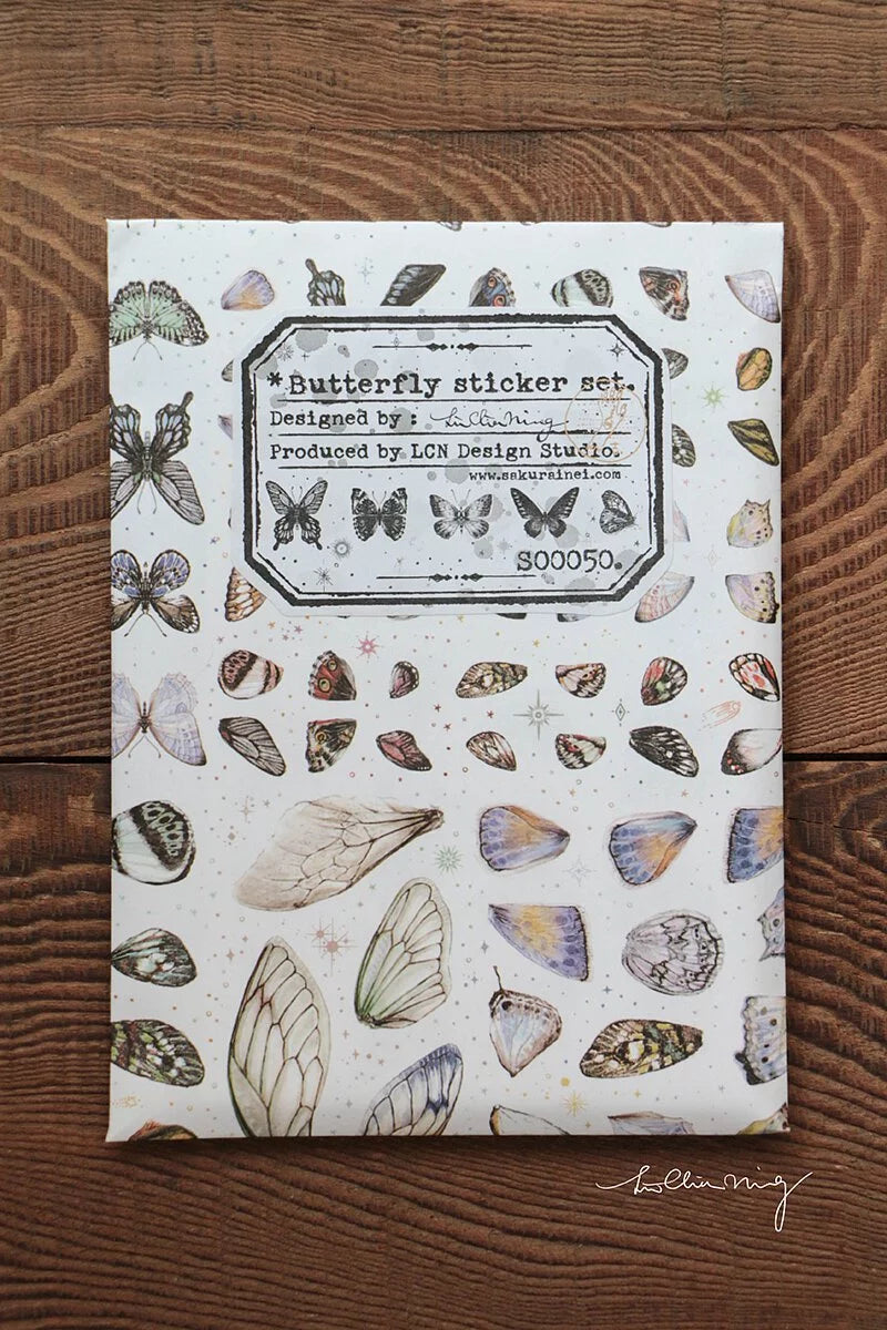 LCN sticker set: Butterfly