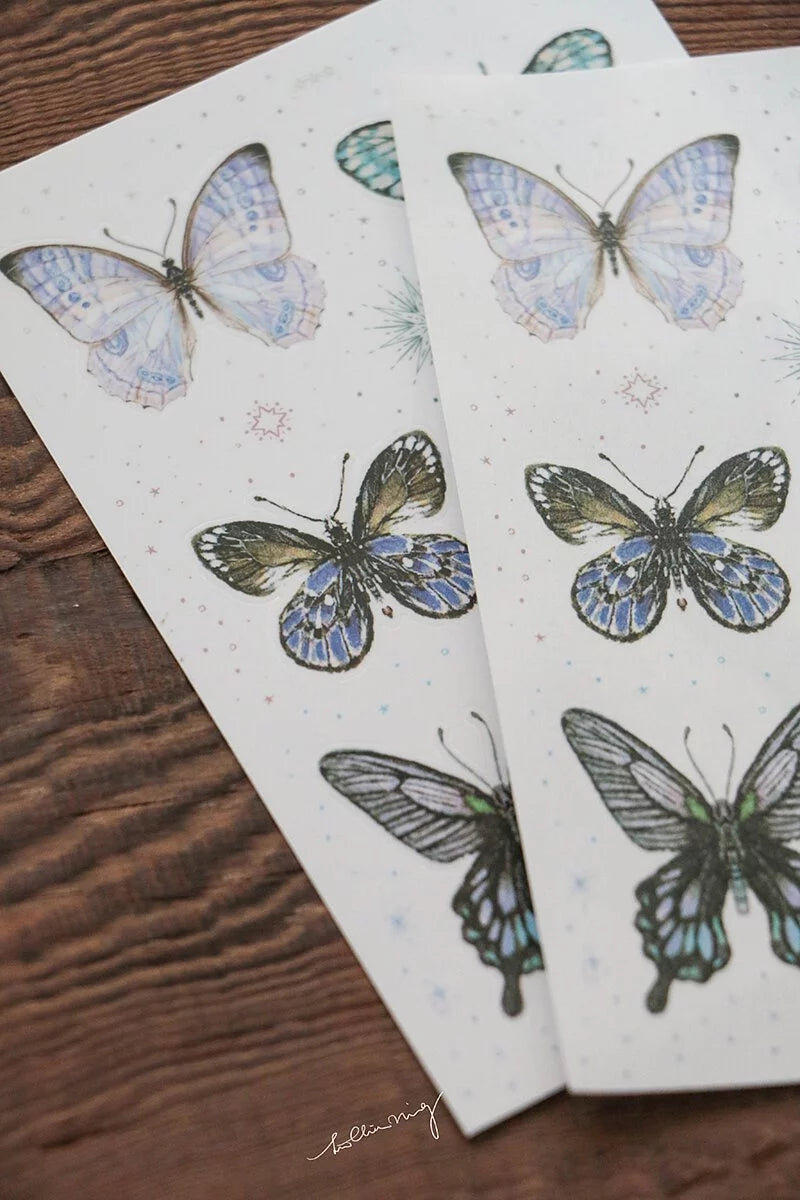 LCN sticker set: Butterfly