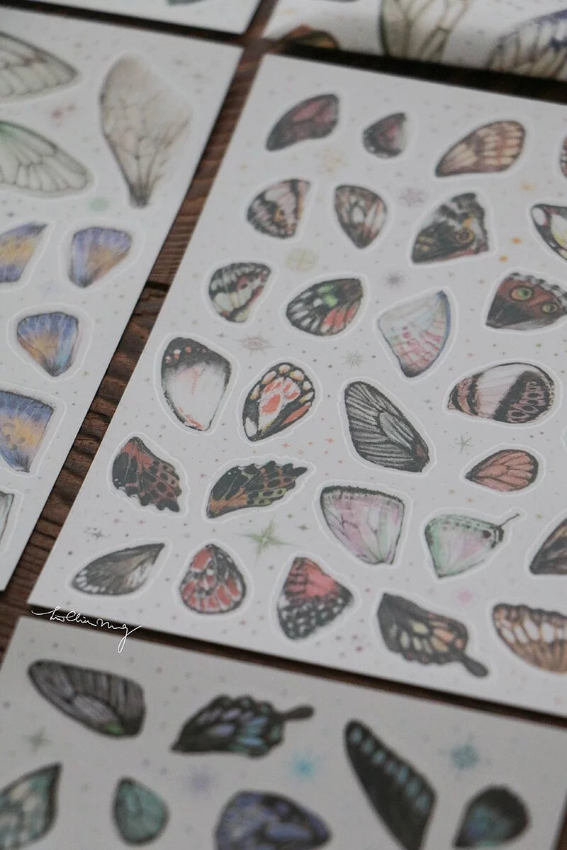 LCN sticker set: Butterfly