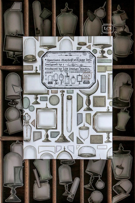 LCN Specimen Display sticker set