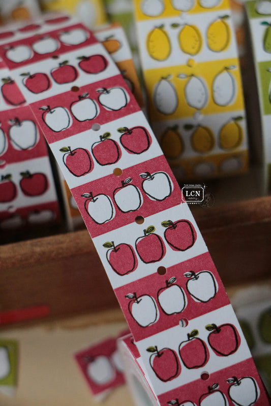 LCN Label Sticker Roll: Apple