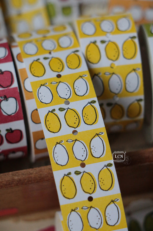 LCN Label Sticker Roll: Lemon