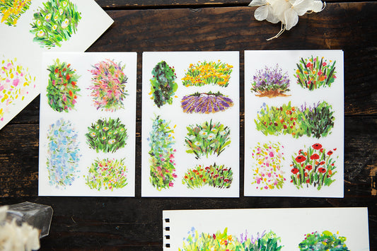 OURS print-on stickers: Bright Bloom transfer sticker