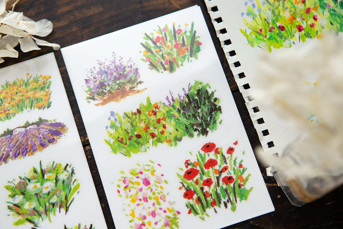 OURS print-on stickers: Bright Bloom transfer sticker