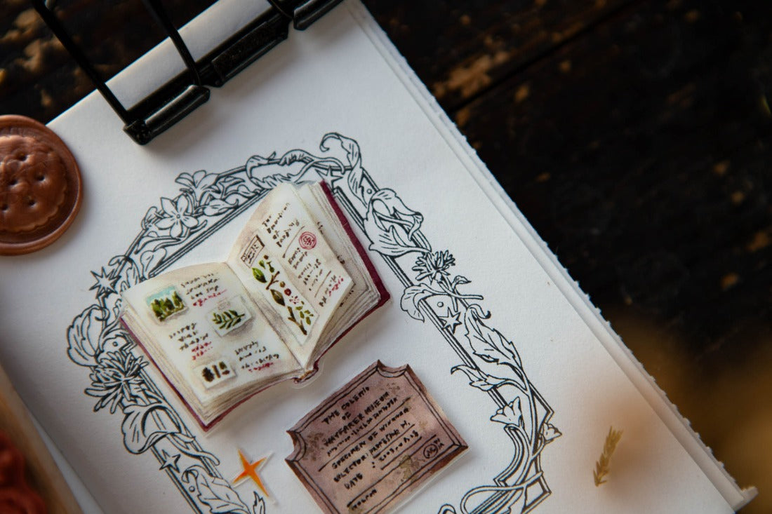 OURS rubber stamp: Flower Frame B