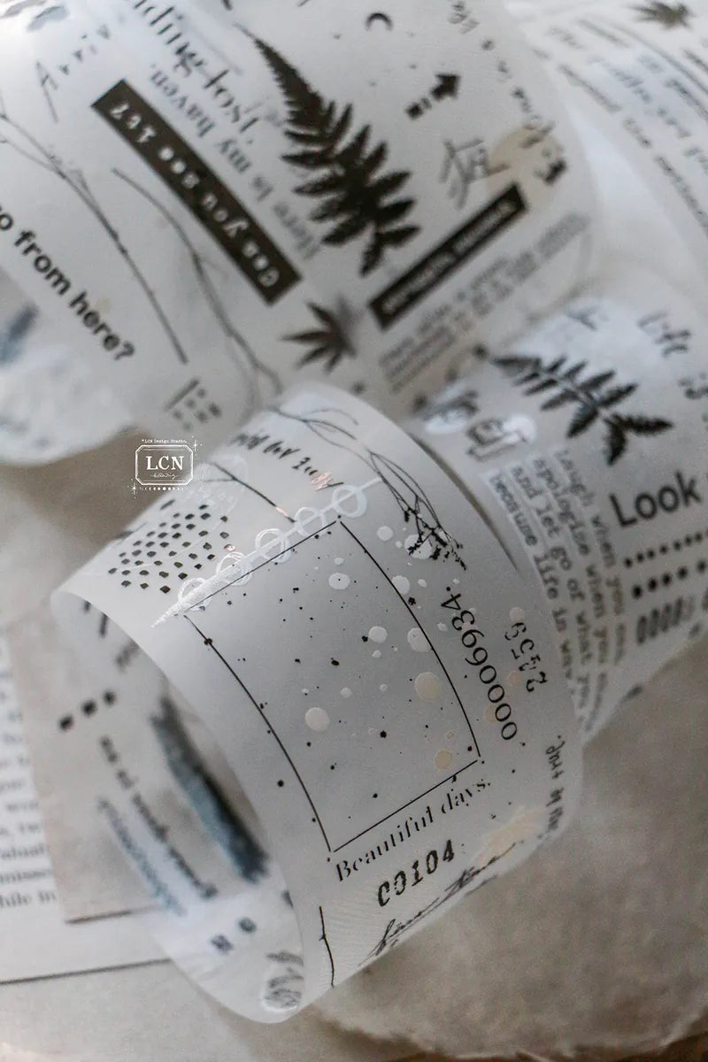 LCN masking tape: This and That - UV printing matte PET tape