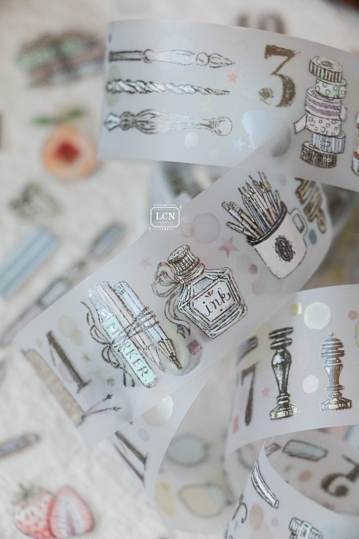 LCN PET Tape: Joy Bringer: Week 1 - UV Printing Matte PET tape