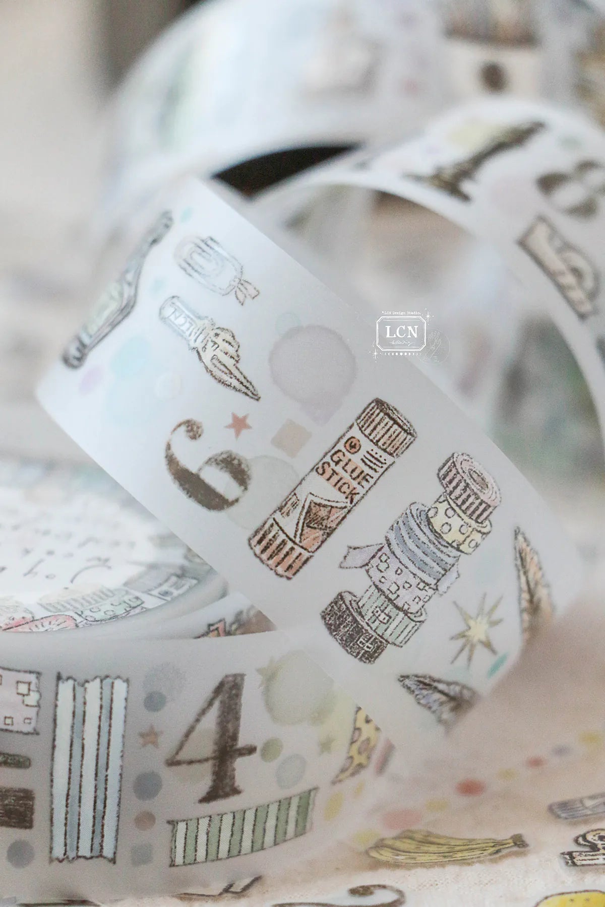 LCN PET Tape: Joy Bringer: Week 1 - UV Printing Matte PET tape