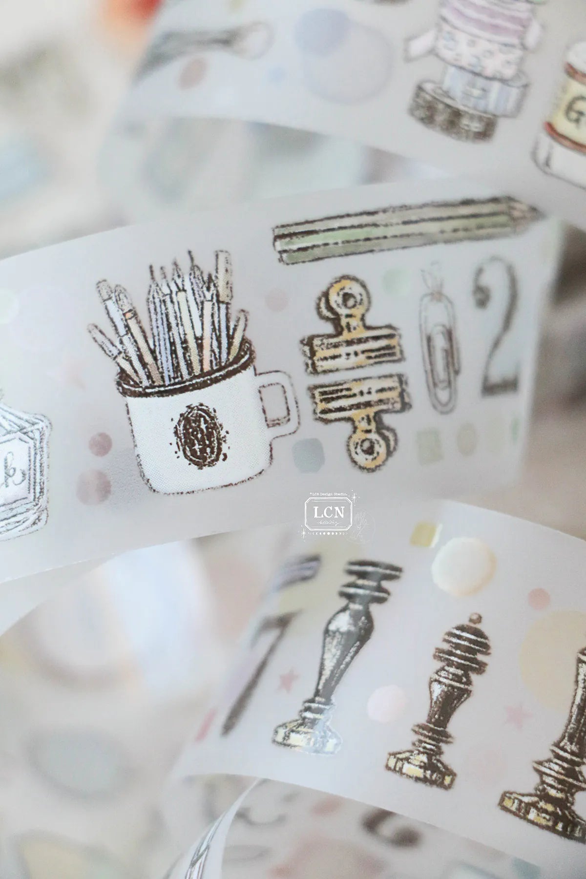 LCN PET Tape: Joy Bringer: Week 1 - UV Printing Matte PET tape