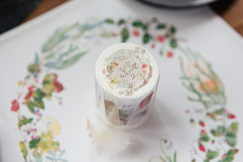 OURS masking tape: Wild Wreath #2