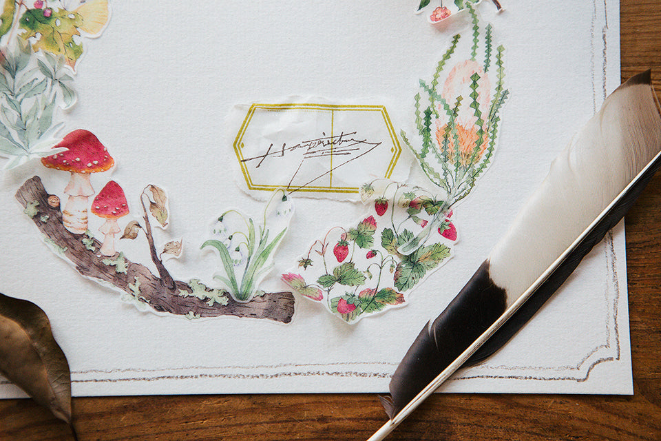 OURS masking tape: Wild Wreath #2