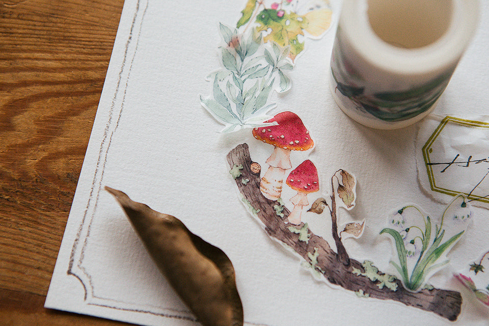 OURS masking tape: Wild Wreath #2