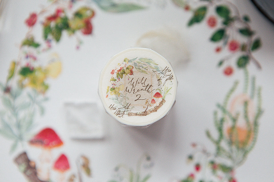 OURS masking tape: Wild Wreath #2