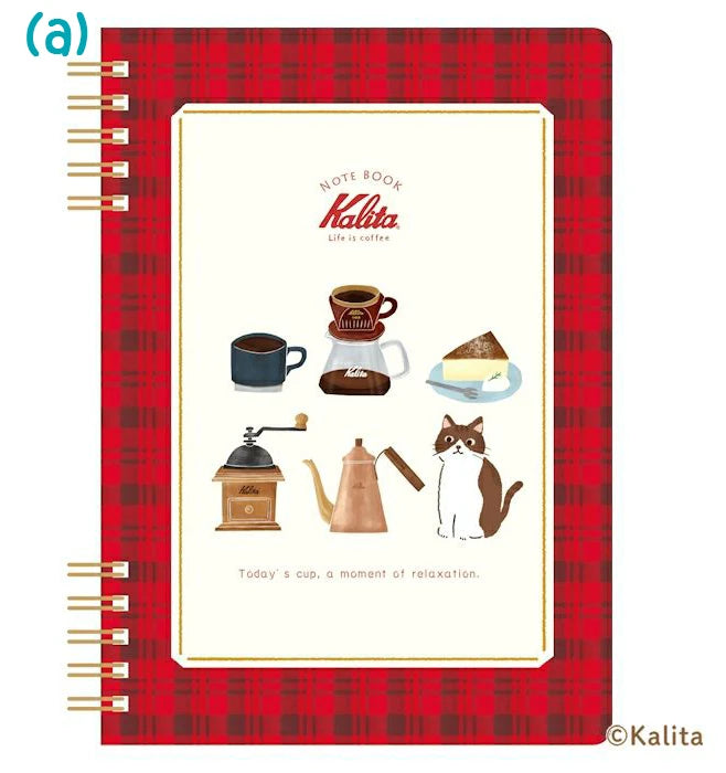 Furukawa Paper: Ring Notebook (B6) - Kalita: Life is Coffee Series