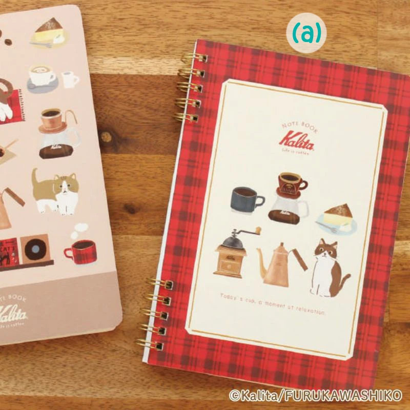 Furukawa Paper: Ring Notebook (B6) - Kalita: Life is Coffee Series