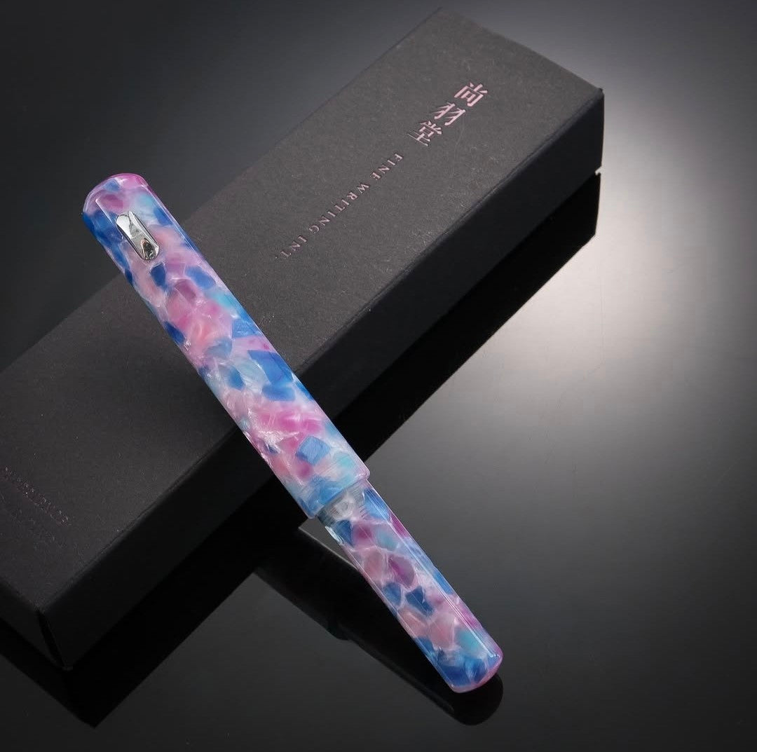 Fine Writing Pencket Fountain Pen: Morganite