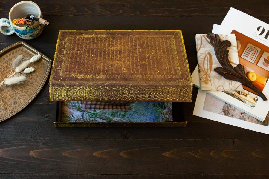 Vintage Manuscript Boxes from Paperblanks