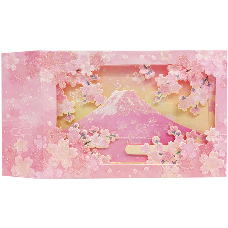 Greeting Card: Spring, Mt. Fuji & Cherry Blossom