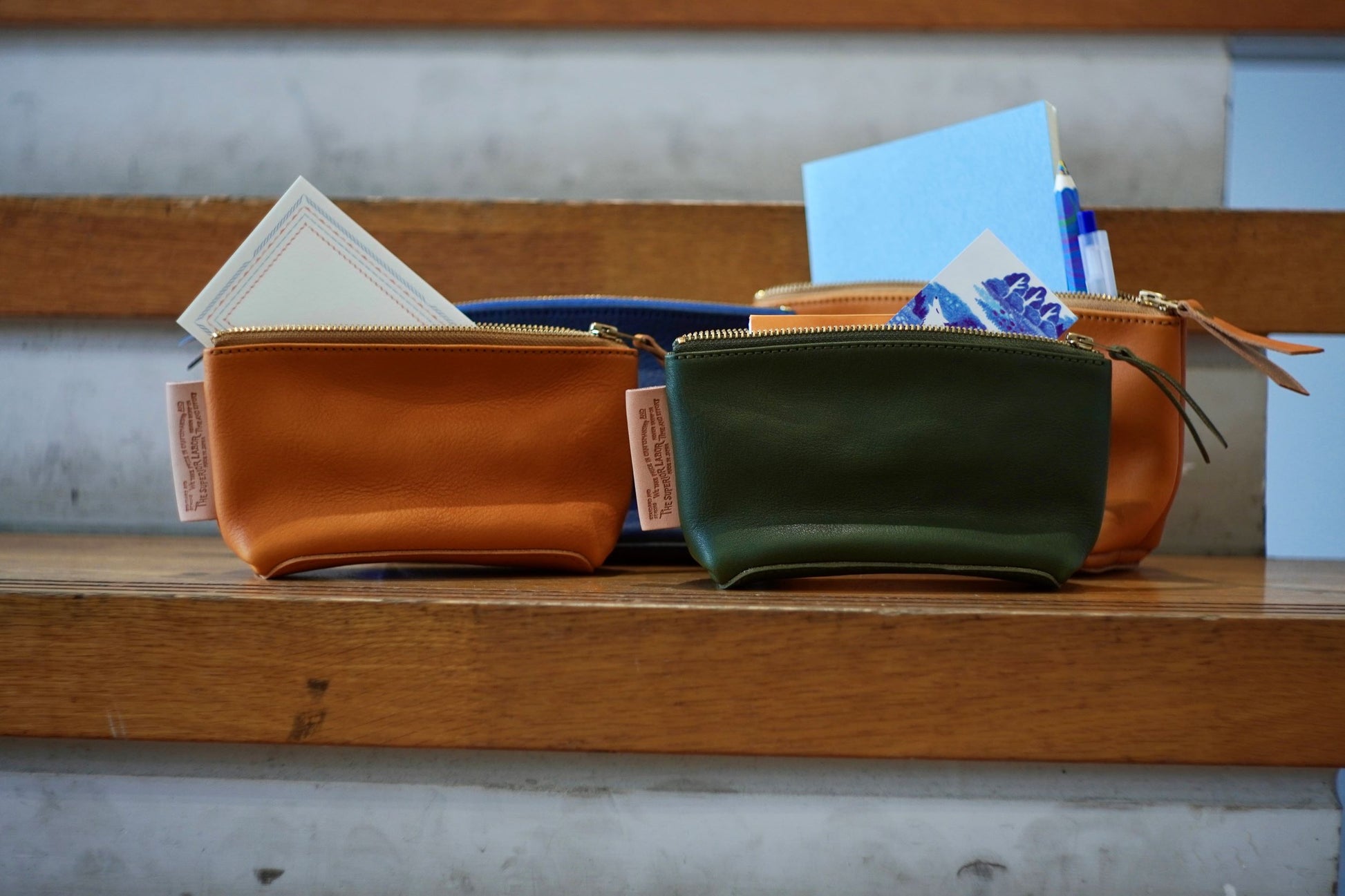 Nume Leather Utility Pouch – Wanderlust by T.S.L