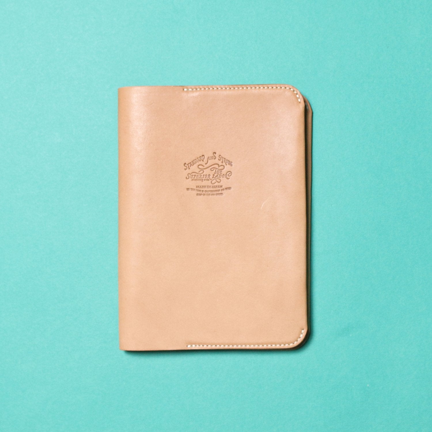 B6 leather Notebook cover – Wanderlust by T.S.L